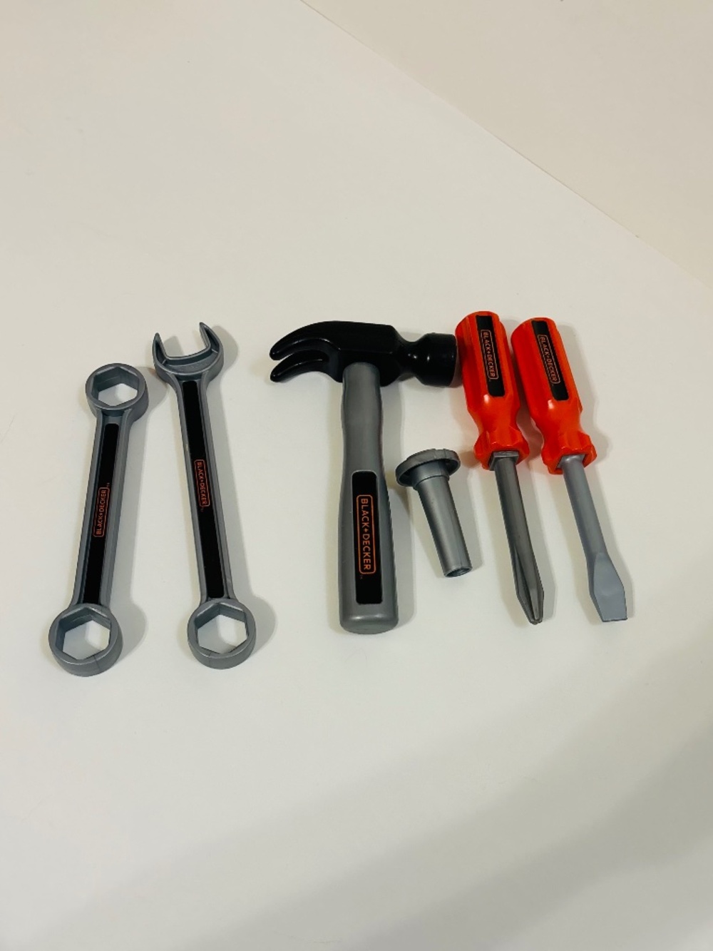 Black and Decker Junior Tool Set.